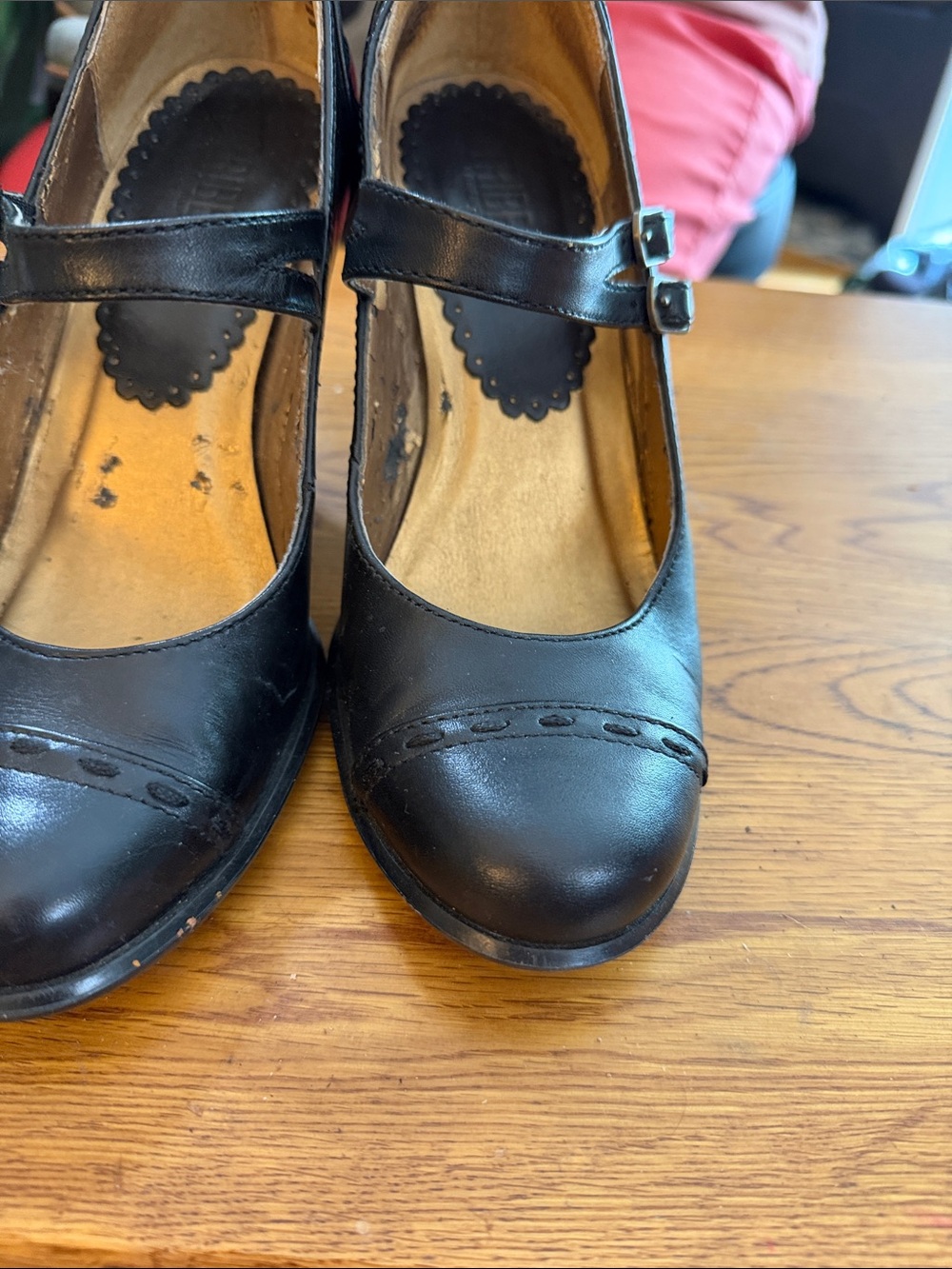 Tribeca by Kenneth Cole Black Mary Jane Heels